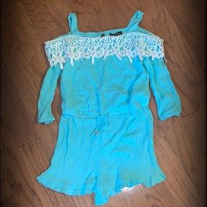 Sequin hearts girls jumper